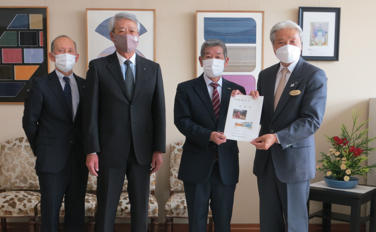 11月26日福田知事に要望活動を行いました